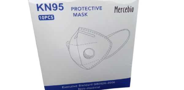 MASQUE RESPIRATOIRE KN95 - MODEL AVEC VALVE- Paquet De 10 Masques 3