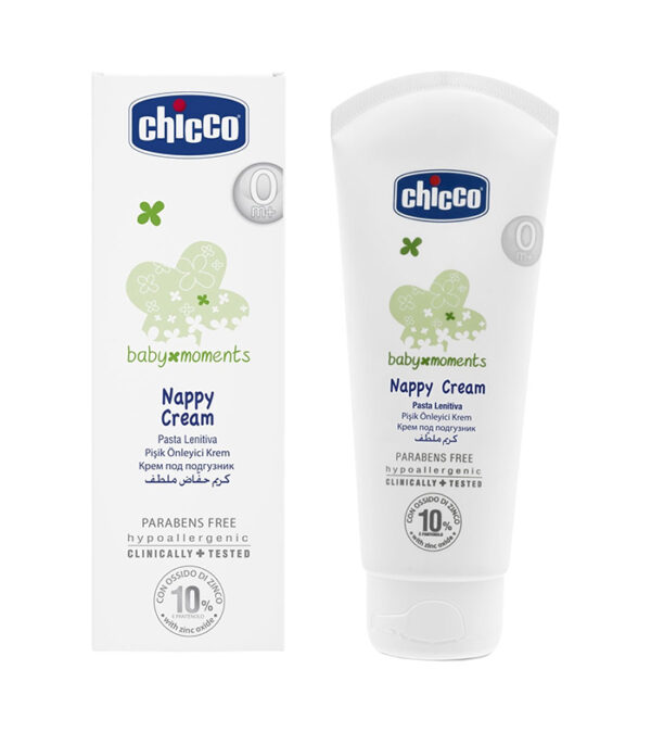 CHICCO - BABY MOMENTS NAPPY CREAM 0 MOIS + 100 ML 1