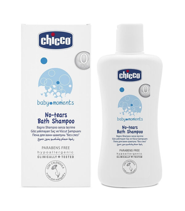 SHAMPOOING "SANS LARMES" CHICCO BABY MOMENTS, 0M+, 200ML 1