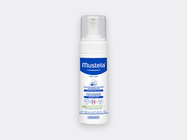 MUSTELA SHAMPOOING MOUSSE NOURRISSON 150 ML POUR NOUVEAU-NÉS 1