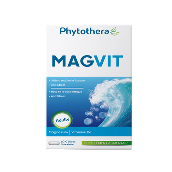 PHYTOTHERA MAGVIT 60 GELULES 1 PHYTOTHERA MAGVIT 60 GELULES