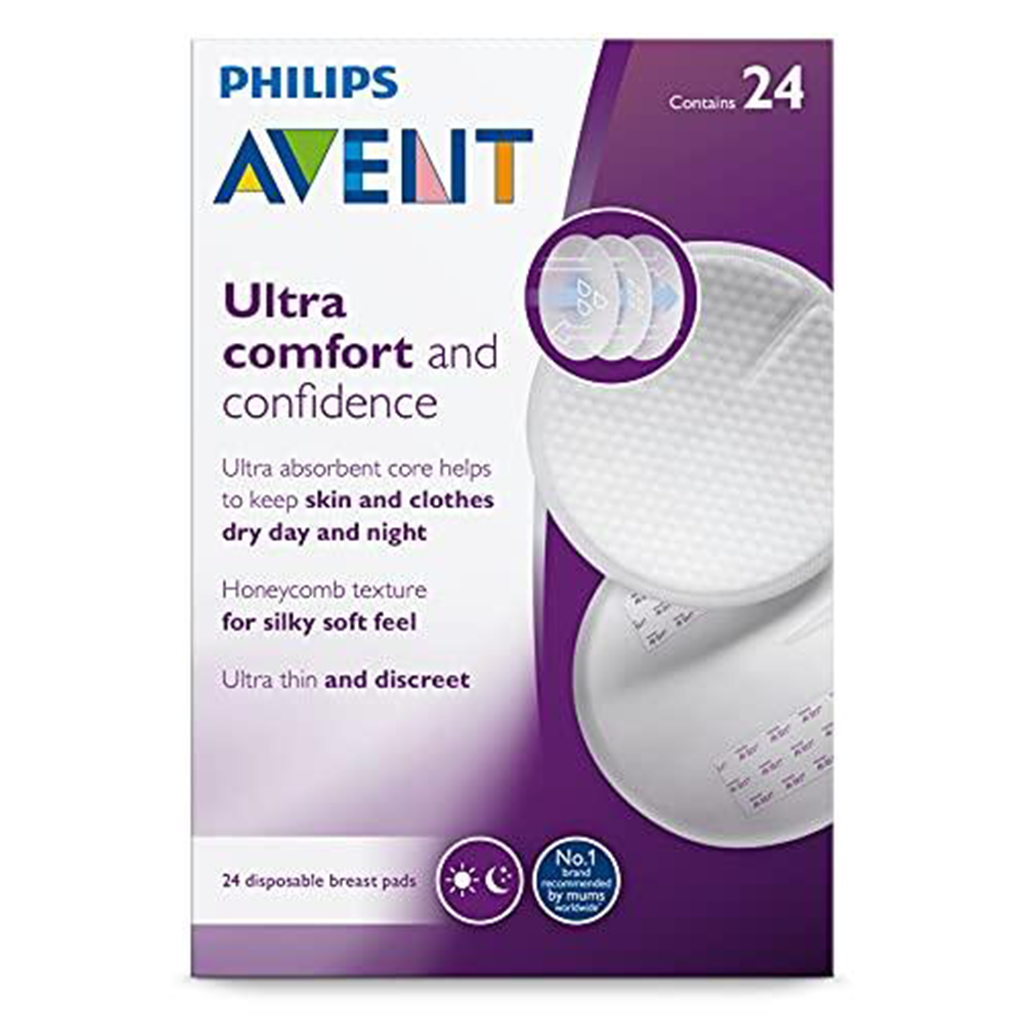 Philips Avent Ultra Confortable 24 Coussinets : Tous les Produits Philips  Avent Ultra Confortable 24 Coussinets Pas Cher & Discount