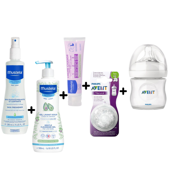 PACK BEBE : MUSTELA & PHILIPS AVENT 1