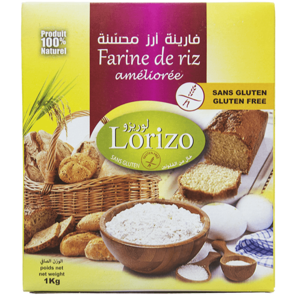 Farine De Riz Améliorée Sans Gluten – Lorizo 1