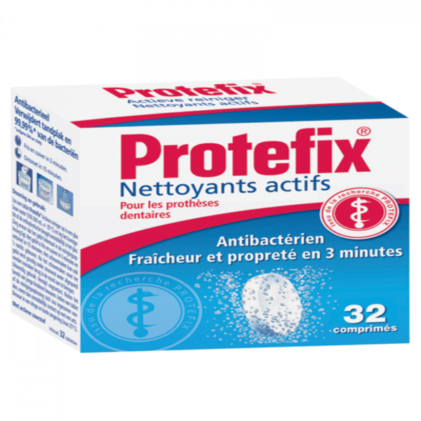 PROTEFIX NETTOYANT 32 COMPRIMÉS 1