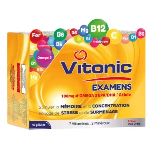 VITONIC EXAMENS, 45 GÉLULES