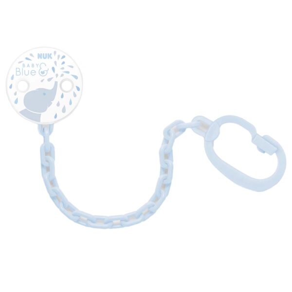 NUK ATTACHE SUCETTE TRITAN BABY BLUE 1