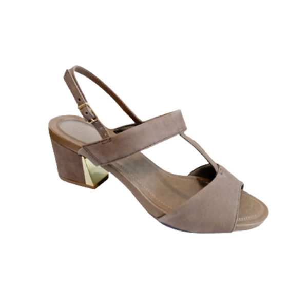 SCHOLL ARETHA TAUPE FONCE 1