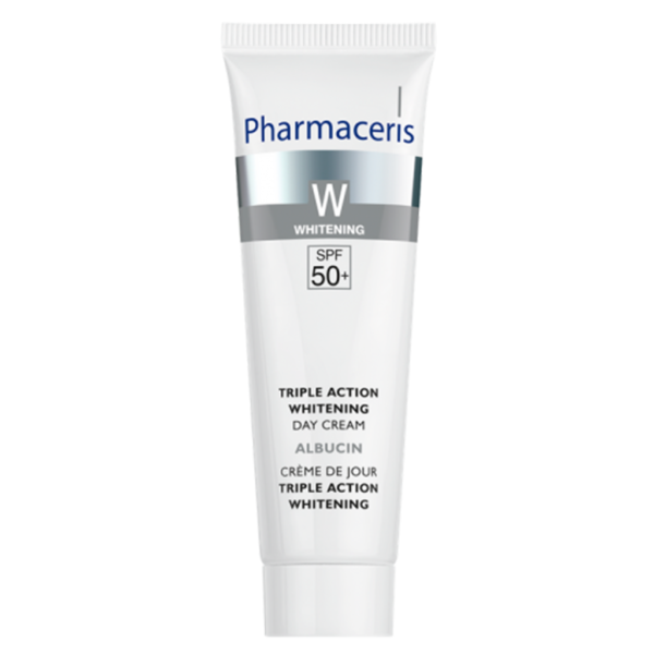 PHARMACERIS W TRIPLE ACTION CRÈME DE JOUR ÉCLAIRCISSANT SPF50+, 30 ML 1