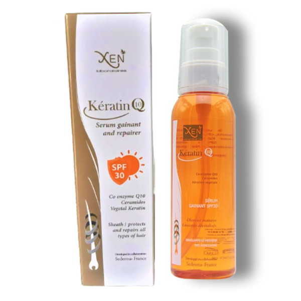 XEN KÉRATIN Q10 SÉRUM GAINANT SPF 30 1