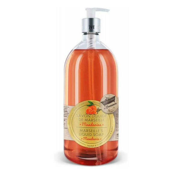 Les Petits Bains De Provence - Savon liquide Mandarine - 1 litre 1