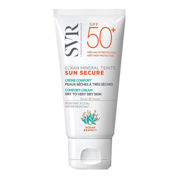 Ecran minéral teinté Spf50+ - Peaux Sèches - SVR Sun Secure - 50ml 1