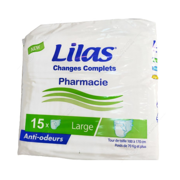 LILAS Adulte Changes Complets Pharmacie Large 15 Pièces 1