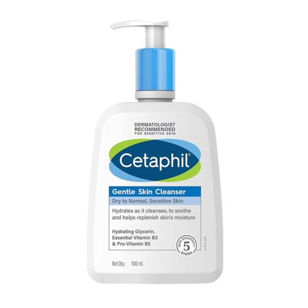 Cetaphil lotion Nettoyante "gentle Skin Cleanser" Peaux Sèches 500ml 1