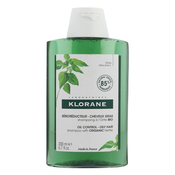Klorane - Shampoing séborégulateur à l'Ortie Bio - 200ml 1