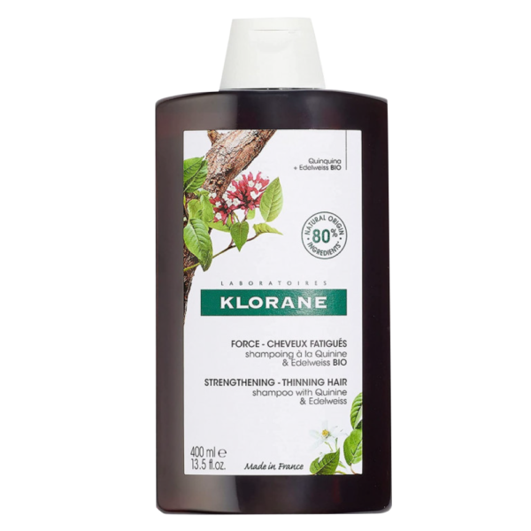 Klorane Shampoing à la Quinine & Edelweiss 400ml 1