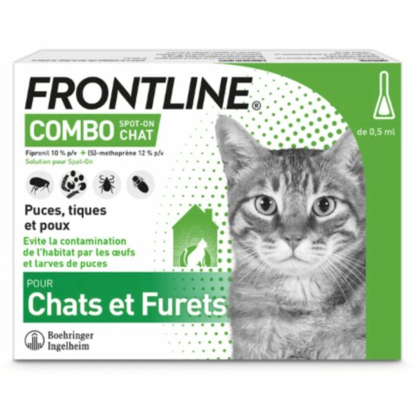 Frontline Combo Chat 1 Pipette de 0.5 ml