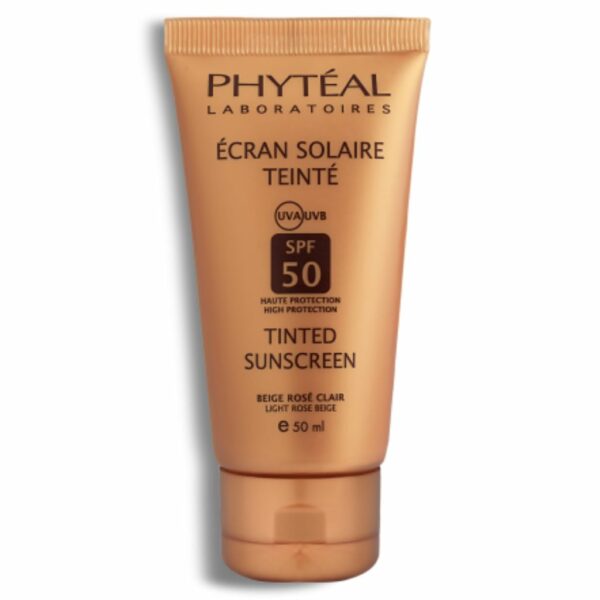 PHYTÉAL écran solaire teinté beige rosé  SPF 50 UVA