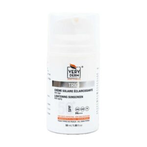 Very Derm - Crème solaire éclaircissante anti-âge SPF50+ - Invisible - 50ml