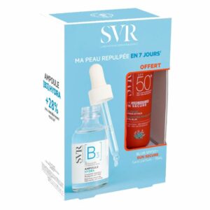 SVR COFFRET AMPOULE B3 HYDRA 30ML + SUN SECURE BLUR 15ML OFFERT