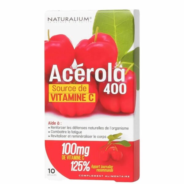 NTURALIUM acérola 400 10 Gélules