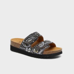 Scholl Flip-Flops lisboa 2 straps Noir