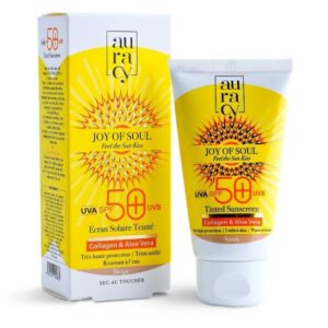 AURACY ECRAN SOLAIRE SPF50+ TEINTE BEIGE