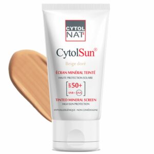 CytolSun Ecran minéral teinté Beige doré SPF50+