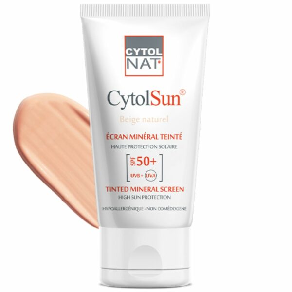 Cytolnat Cytolsun Ecran Spf50+ Teinte Beige Naturel 50ml