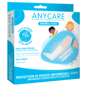 ANYCARE Protection De Douche Imperméable Enfants Jambe