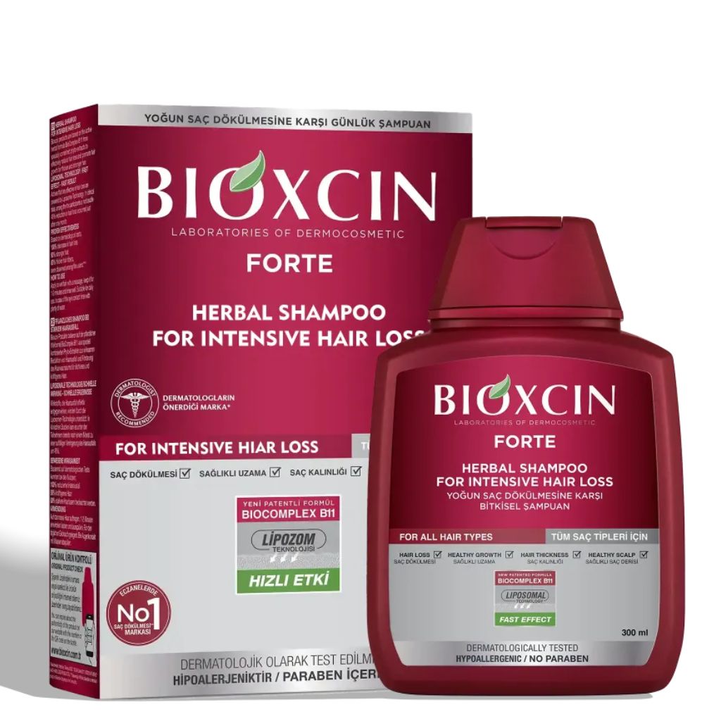 BIOXCIN Forte Shampoing Anti Chute intense 300ML 1 BIOXCIN Forte Shampoing Anti Chute intense 300ML
