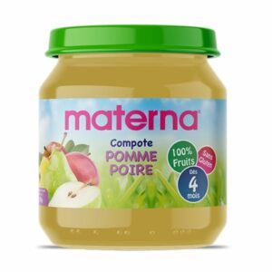 Materna Compote Pomme Poire 130g