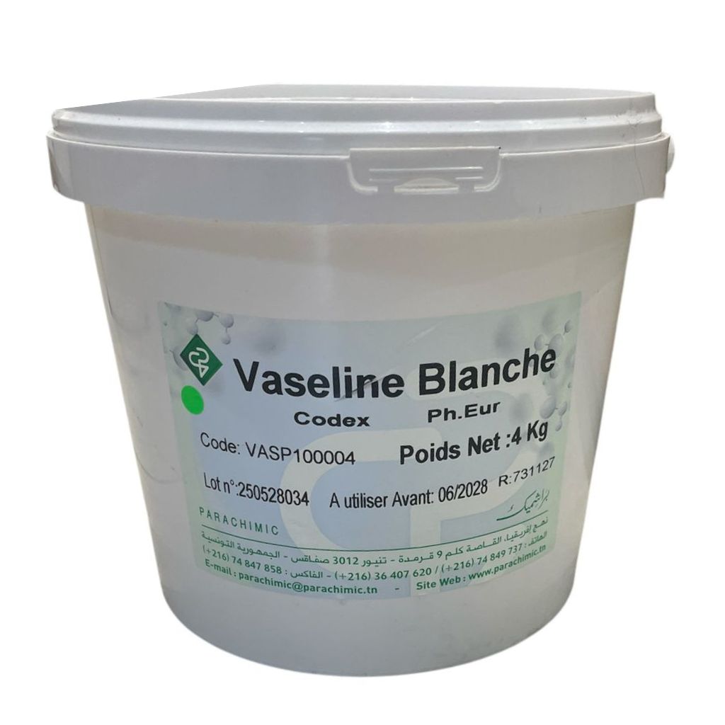 Vaseline blanche 4Kg 1 Vaseline blanche 4Kg