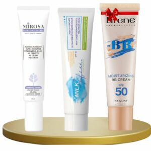 PACK : Crème hydratante visage main corps , Crème Anti Tache , BB Cream GRATUIT