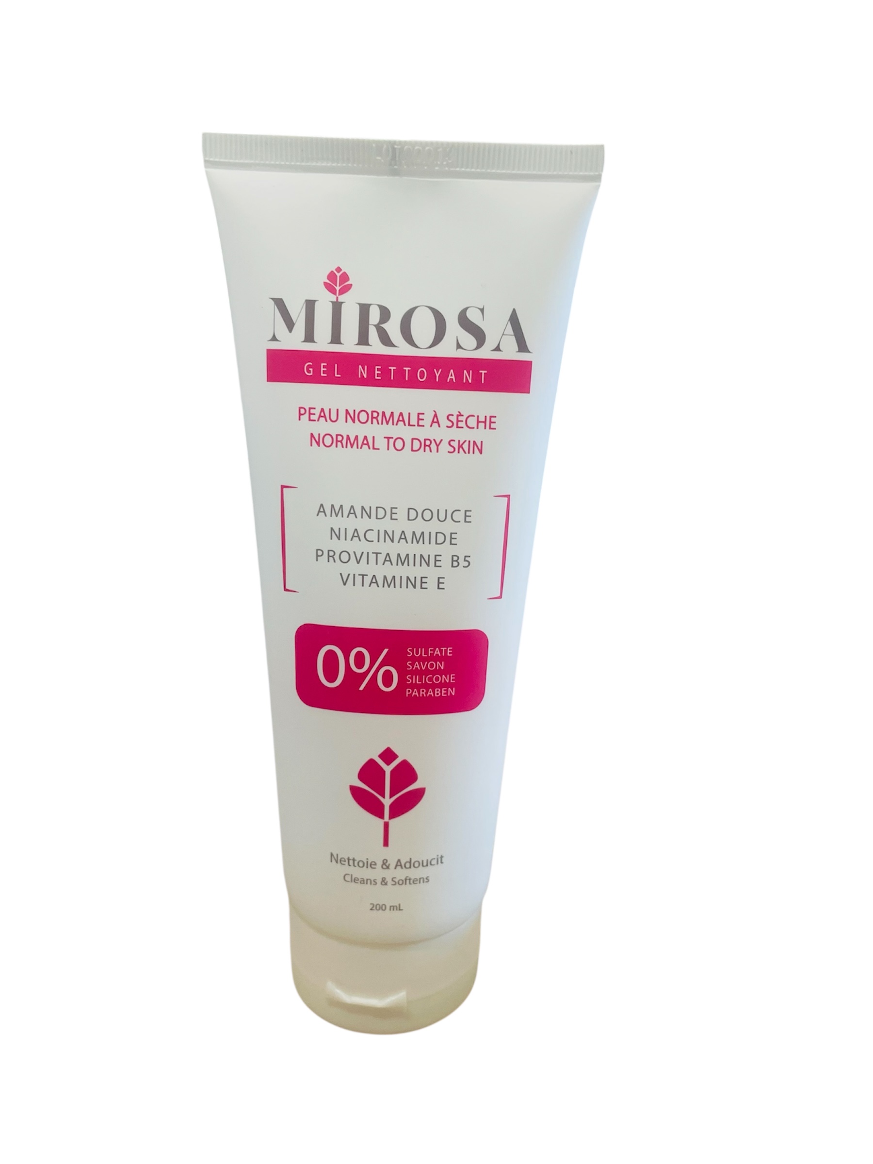 MIROSA GEL NETTOYANT PEAU NORMALE A SECHE 200ML 1 MIROSA GEL NETTOYANT PEAU NORMALE A SECHE 200ML