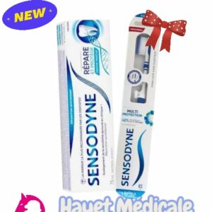 SENSODYNE RAPIDE ACTION DENTIFRICE + UNE BROSSE à DENTS OFFERTE