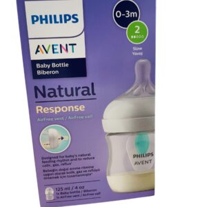AVENT BIBERON NATURAL RESPONSE ANTI COLIQUE 125ML PLASTIQUE