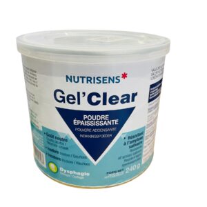 NUTRISENS GEL CLEAR POUDRE 240G